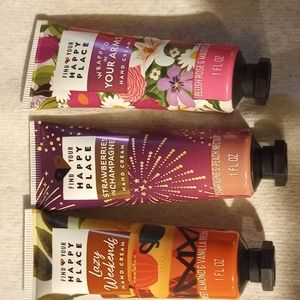 Find your happy place lotions 3 pack
